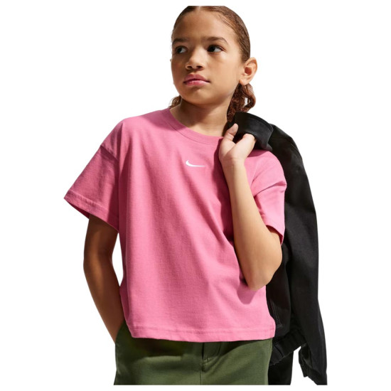 Nike Παιδική κοντομάνικη μπλούζα Sportswear Essential Kids' (Girls') T-Shirt
